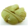 Image 3 : CHINESE JADE DOUBLE BIRD MARRIAGE PENDANT