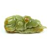 Image 1 : A CHINESE DOUBLE GOURD JADE PENDANT