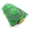 Image 3 : CHLOROMELANITE JADEITE COIN PENDANT