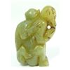 Image 3 : CHINESE NEPHRITE JADE DOUBLE MONKEY PENDANT