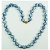 Image 1 : A CHINESE KANGXI BLUE & WHITE BEADED NECKLACE