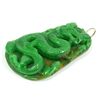 Image 2 : CHINESE HIGH RELIEF JADEITE DRAGON PENDANT