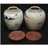Image 4 : Pr OF KANGXI BLUE & WHITE PORCELAIN GINGER JARS