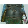 Image 3 : A CHINESE CLOISONNE BRONZE BUDDHA SCULPTURE