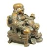 Image 3 : CHINESE BRONZE SEATED BUDDHA SCULPTURE