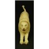 Image 2 : CHINESE CARVED IVORY POUNCING LION FIGURE