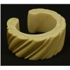 Image 1 : OLD CHINESE CARVED IVORY CHILD'S CUFF BRACELET
