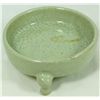 Image 1 : 18th CENTURY CHINESE CELADON GLAZED FOOTED DISH