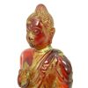 Image 2 : CHINESE LARGE BLOOD AMBER SEATED BUDDHA FIGURE