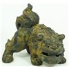 Image 1 : CHINESE MING DYNASTY BRONZE FIGURE OF FOO DOG