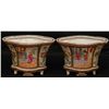 Image 1 : Pr CHINESE FAMILLE ROSE PLANTERS WITH BASES