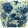 Image 2 : Pr OF 19th C BLUE BROWN & WHITE CRACKLE VASES