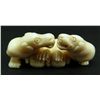 Image 2 : TWO JAPANESE IVORY NETSUKE CARVINGS
