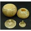 Image 5 : PAIR OF IVORY GOURD FORM TABLE SNUFF BOTTLE