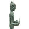 Image 5 : 18th/19th C BRONZE THAI MINIATURE STANDING BUDDHA