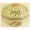 Image 1 : LARGE CHINESE PORCELAIN LIDDED DRAGONS BOWL