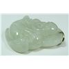 Image 3 : CHINESE WHITE JADEITE LAUGHING BUDDHA PENDANT