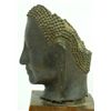 Image 3 : BRONZE THAI PARTIAL BUDDHA HEAD ON BASE