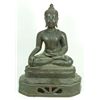 Image 1 : 18th C CHINESE BRONZE SEATED BUDDHA FIGURE