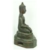 Image 6 : 18th C CHINESE BRONZE SEATED BUDDHA FIGURE