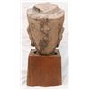 Image 4 : CHINESE STONE BUDDHA HEAD SCULPTURE ON BASE