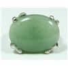 Image 1 : CHINESE JADEITE CABOCHON RING