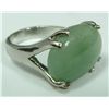 Image 2 : CHINESE JADEITE CABOCHON RING
