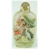 Image 1 : CHINESE REVERSE GLASS HAND PAINTED SNUFF BOTTLE