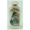 Image 4 : REVERSE GLASS PAINTED LANDSCAPE SNUFF BOTTLE