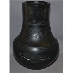 SAN ILDEFONSO POTTERY VASE