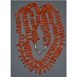 PUEBLO CORAL NECKLACE