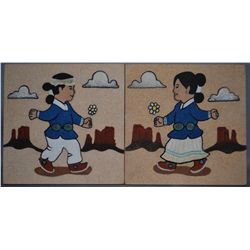 NAVAJO SAND PAINTINGS