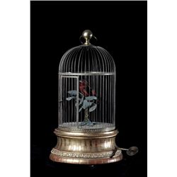 Singing Bird in Cage - Vogelkäfig