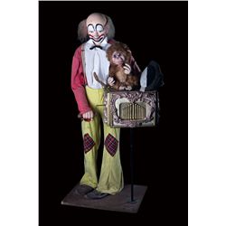 Clown with Monkey Organ - Clown mit Drehorgel