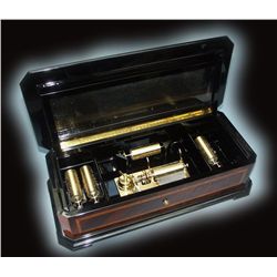 Reuge Cylinder Musical Box, 5 cylinders - Reuge Zylindermusikdose, 5 Zylinder