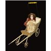 Image 1 : Semi-Automaton «Girl in Pram» - Puppen-Halbautomat «Mädchen in Kinderw.»
