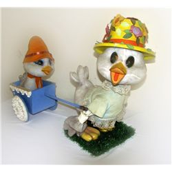 Animated window display «Duck» - Schaufensterautomat «Ente mit Wagen»