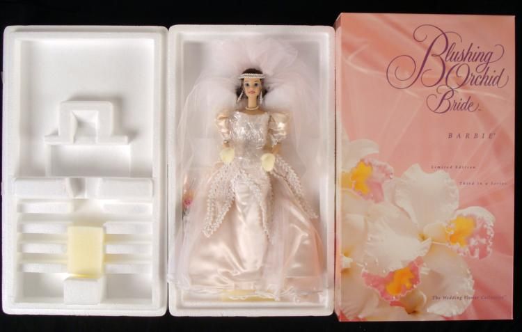 blushing bride barbie