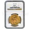 Image 1 : Certified $20 St Gaudens MS61 (Dates Our Choice)