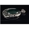 Image 2 : 8.97GRAMS LABRODORITE SILVER MESH FRAME PENDANT
