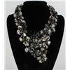 Image 1 : 16" ARUBA BLUE MOTHER OF PEARL NECKLACE METAL LOCK PHIL