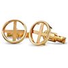 Image 2 : 2012 1/10-oz Gold Eagle Cuff Links (Polished Plain) 14K