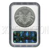 Image 2 : Certified Uncirculated Silver Eagle 2009 MS70 NGC Early