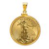 Image 2 : 2012 1 oz Gold Eagle Pendant (Diamond-ScrewTop Bezel)14