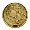 Image 1 : Christmas 2011 Bronze Round X-10 Seasons Greetings (wit