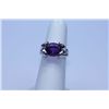 Image 1 : 28.45 CTW AMETHYST RING .925 STERLING SILVER