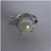 Image 1 : CLASSIC WHITE PEARL CZ RING; AUTHENTIC PHILIPPINE PEARL
