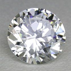 EGL CERT. ROUND DIAMOND 0.59 CTW F/SI1