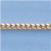 Image 2 : Genuine 16" 14k  Gold-Yellow 2.1mm Franco  Chain 13.7g