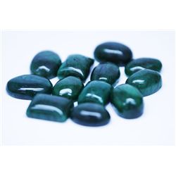 152.75 CTW AFRICAN EMERALD CABUSHION LOOSE STONES